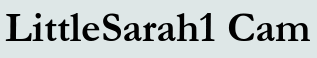 LittleSarah1 Cam